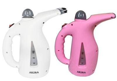 Veréa Pro Facial & Garment Steamer in use