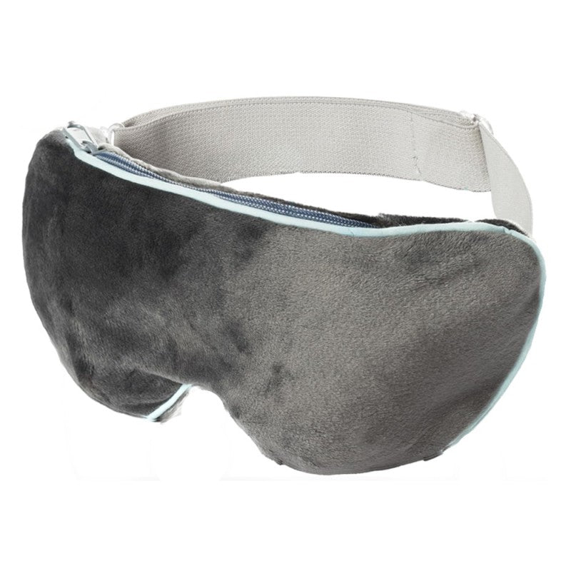 Veréa Warm Compress Eye Mask in charcoal plush