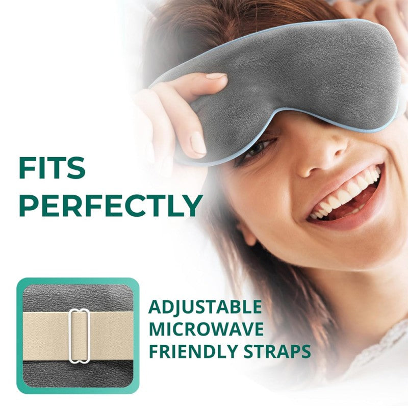 Veréa Warm Compress Eye Mask with travel pouch